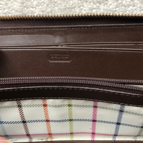 Coach wallet brown - Picture 4 of 5